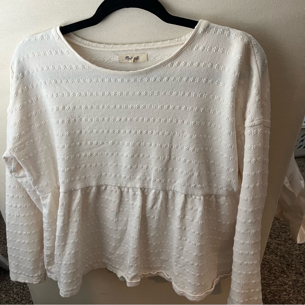 Madewell Peplum Top